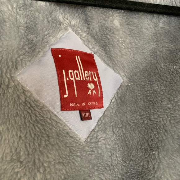 Classic J. Gallery Khaki Tan Long Trenchcoat size 10/11 - Picture 3 of 10